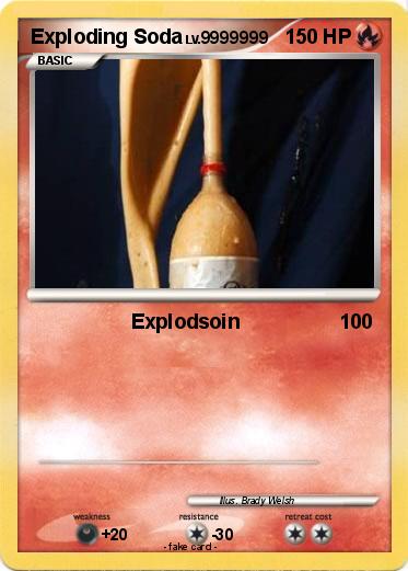 Pokemon Exploding Soda