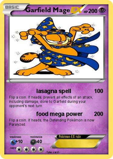 Pokemon Garfield Mage