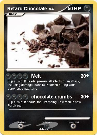 Pokemon Retard Chocolate