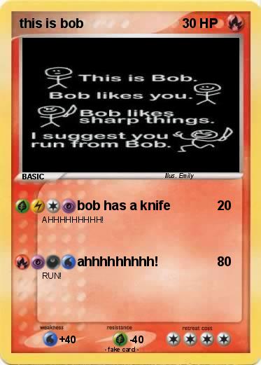 Pokemon this is bob