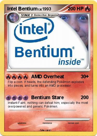Pokemon Intel Bentium