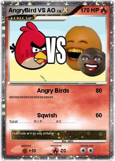 Pokemon AngryBird VS AO