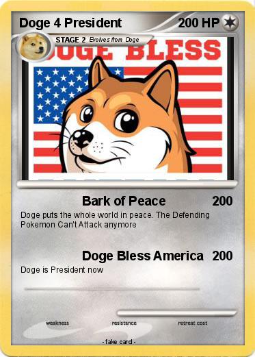 Pokemon Doge 4 President