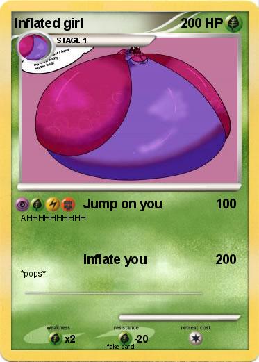 Pokemon Inflated girl