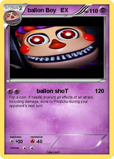 Pokemon ballon Boy   EX