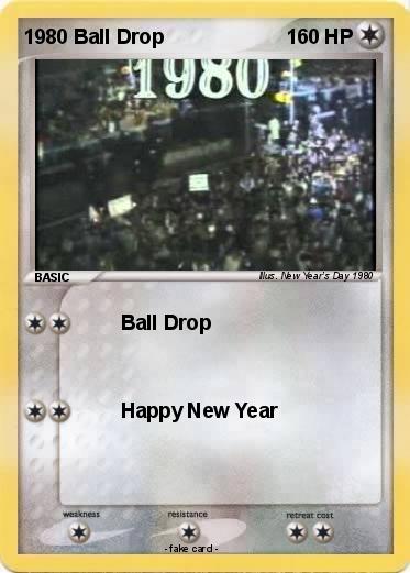 Pokemon 1980 Ball Drop