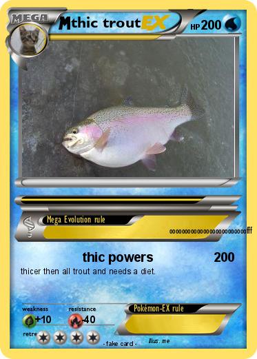 Pokemon thic trout