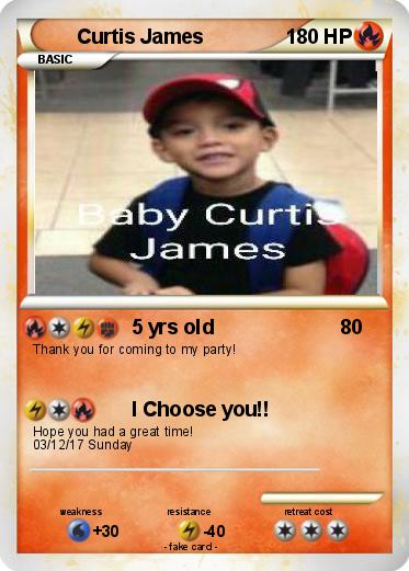 Pokemon Curtis James