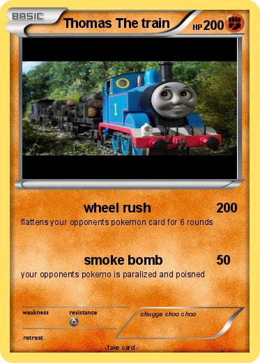 Pokemon Thomas The train
