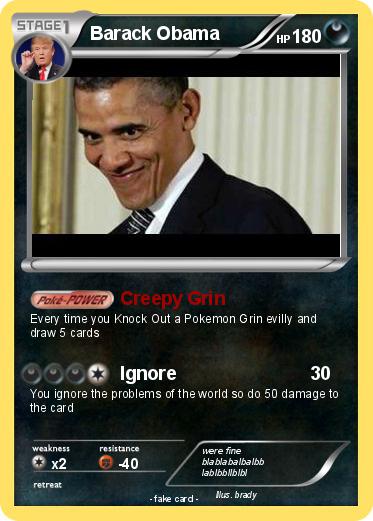Pokemon Barack Obama