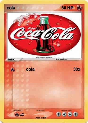 Pokemon cola