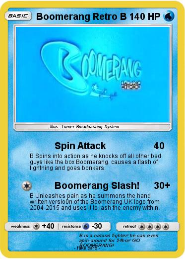 Pokemon Boomerang Retro B