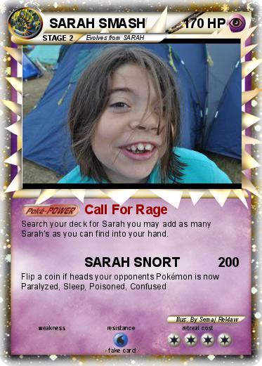 Pokemon SARAH SMASH