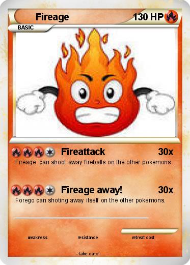 Pokemon Fireage