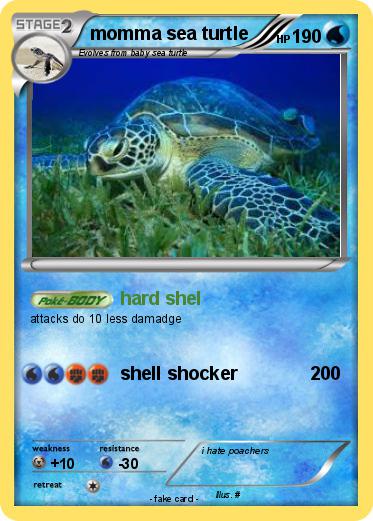 Pokemon momma sea turtle