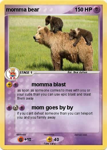 Pokemon momma bear