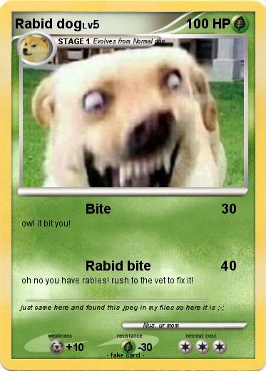 Pokemon Rabid dog