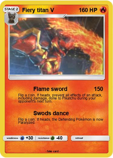 Pokemon Fiery titan V