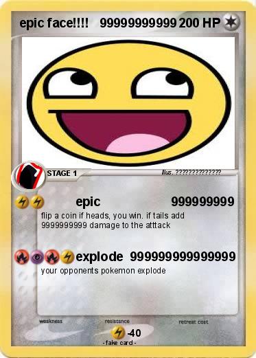 Pokemon epic face!!!!   99999999999