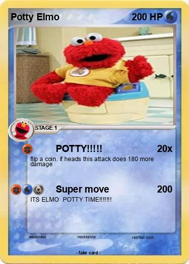 Pokemon Potty Elmo