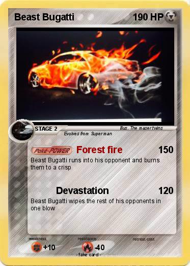 Pokemon Beast Bugatti