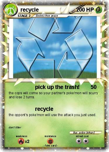 Pokemon recycle