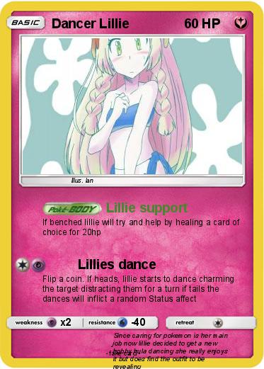 Pokemon Dancer Lillie