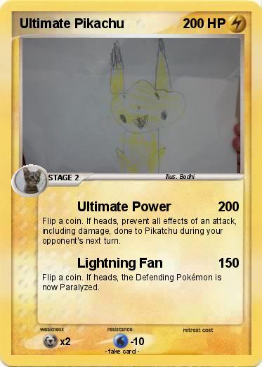 Pokemon Ultimate Pikachu