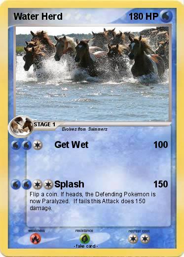 Pokemon Water Herd