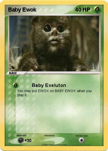 Pokemon Baby Ewok