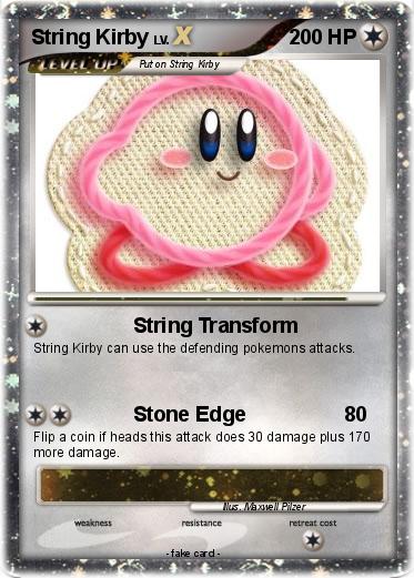 Pokemon String Kirby