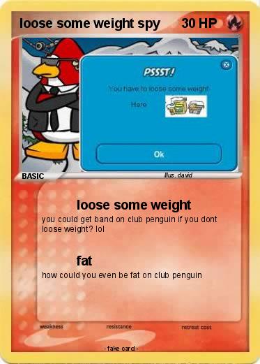 Pokemon loose some weight spy
