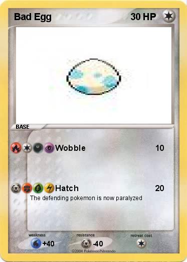 Pokemon Bad Egg
