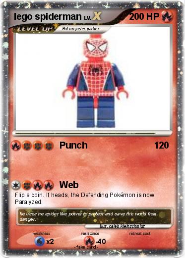 Pokemon lego spiderman
