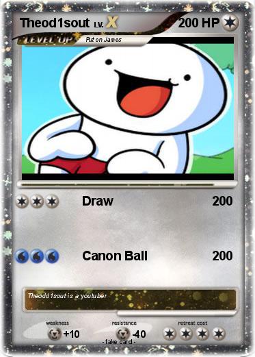 Pokémon Theod1sout - Draw - My Pokemon Card
