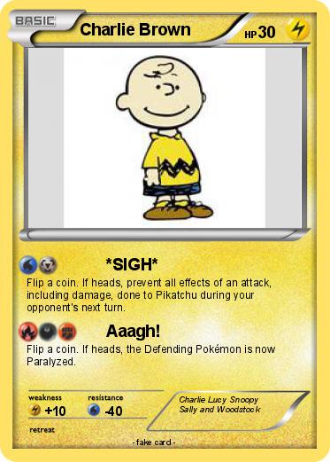 Pokemon Charlie Brown