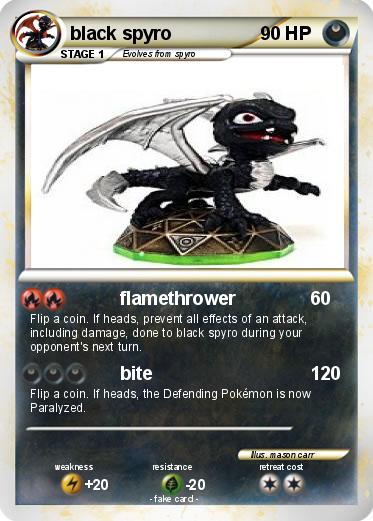 Pokemon black spyro