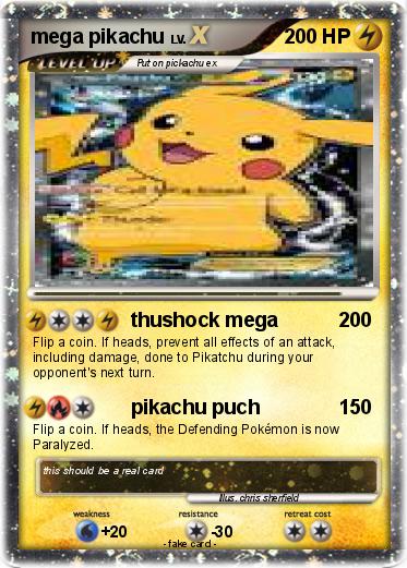 Pokemon mega pikachu
