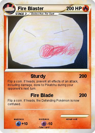 Pokemon Fire Blaster