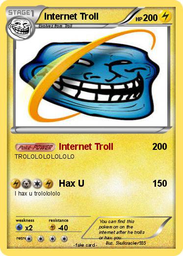 Pokemon Internet Troll