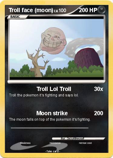 Pokemon Troll face (moon)