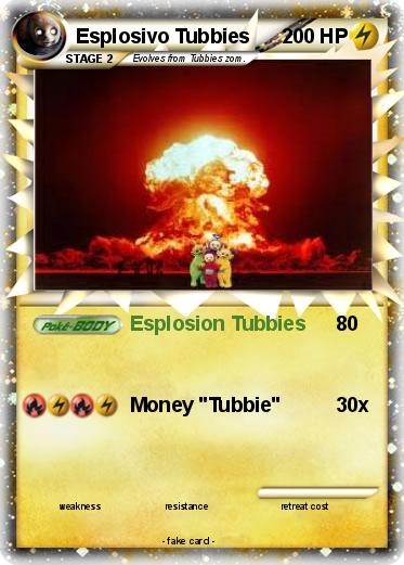 Pokemon Esplosivo Tubbies