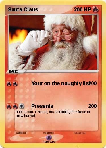 Pokemon Santa Claus