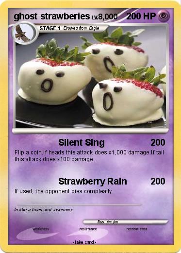 Pokemon ghost strawberies