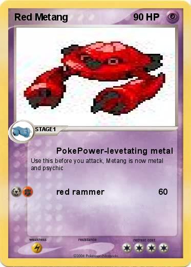 Pokemon Red Metang