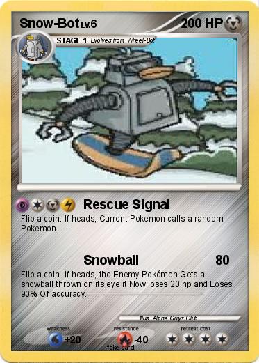Pokemon Snow-Bot