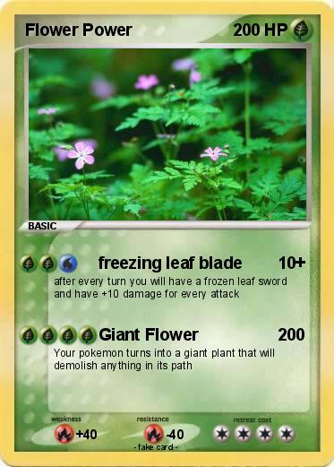 Pokemon Flower Power