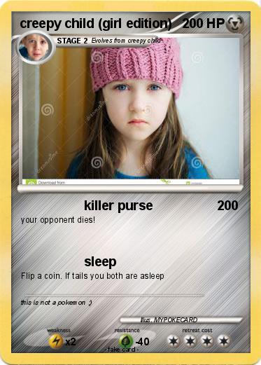 Pokemon creepy child (girl edition)