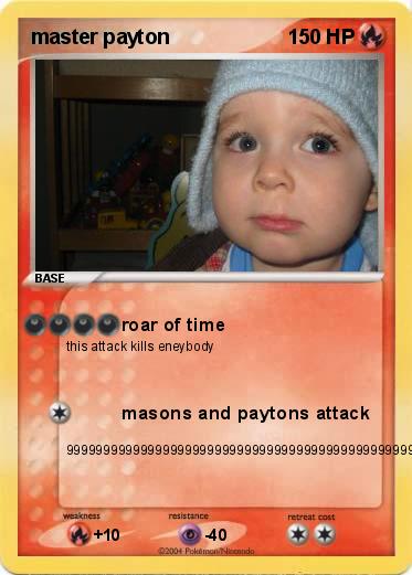 Pokemon master payton