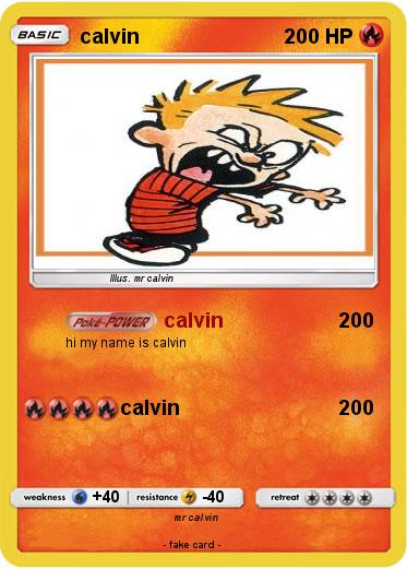 Pokemon calvin